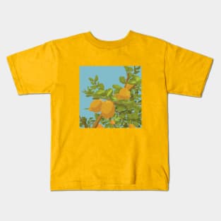 Lemon Tree Pixel Art Kids T-Shirt